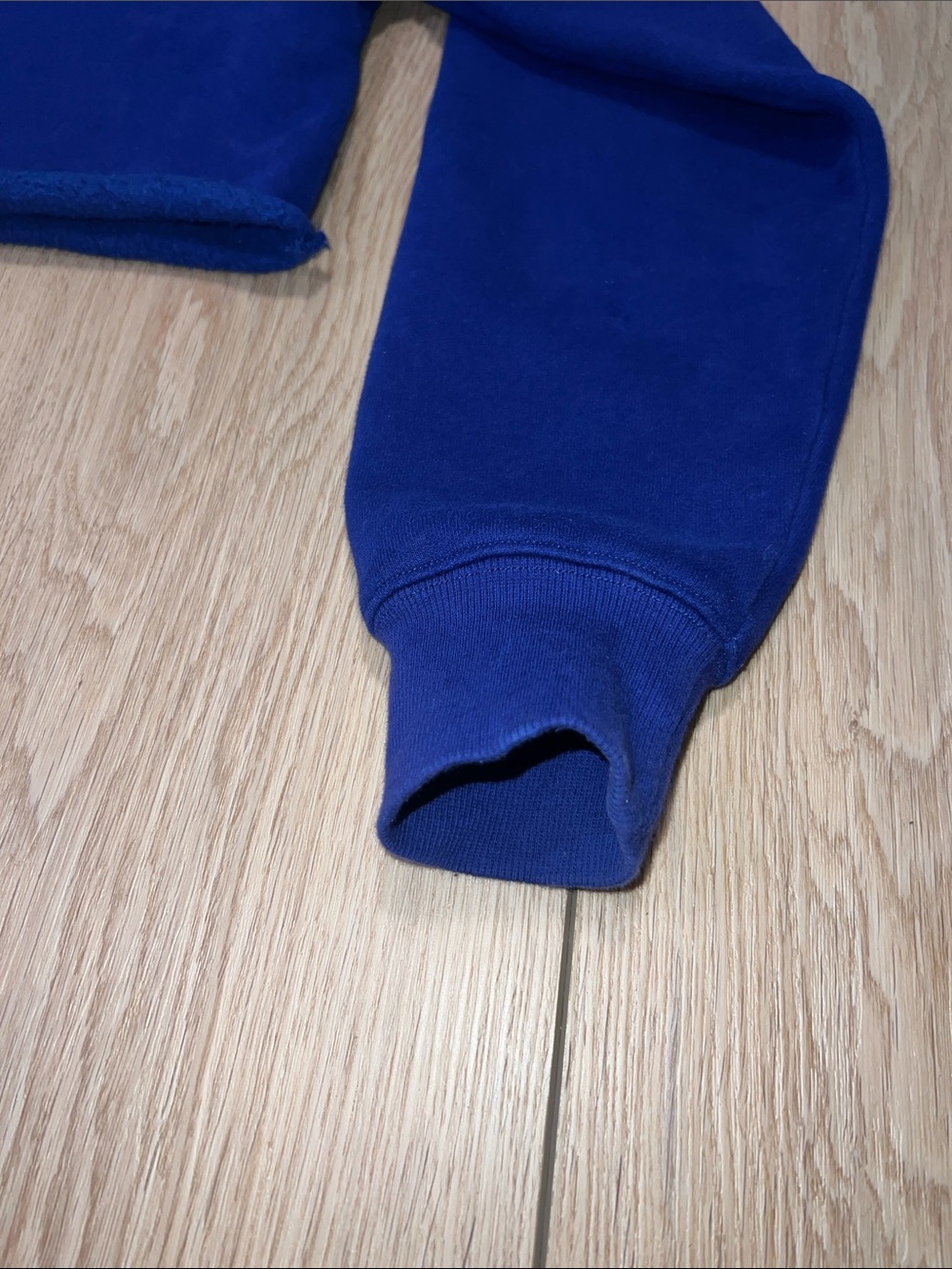 Vintage TNA Royal Blue Cropped Hoodie - Picture 12 of 15